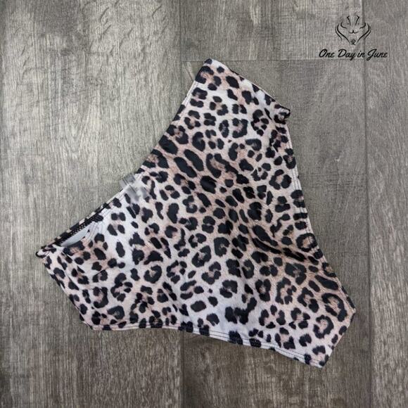 Shein Leopard High Waist Bikini Bottom Swimsuit Size S (4) - Picture 3 of 3